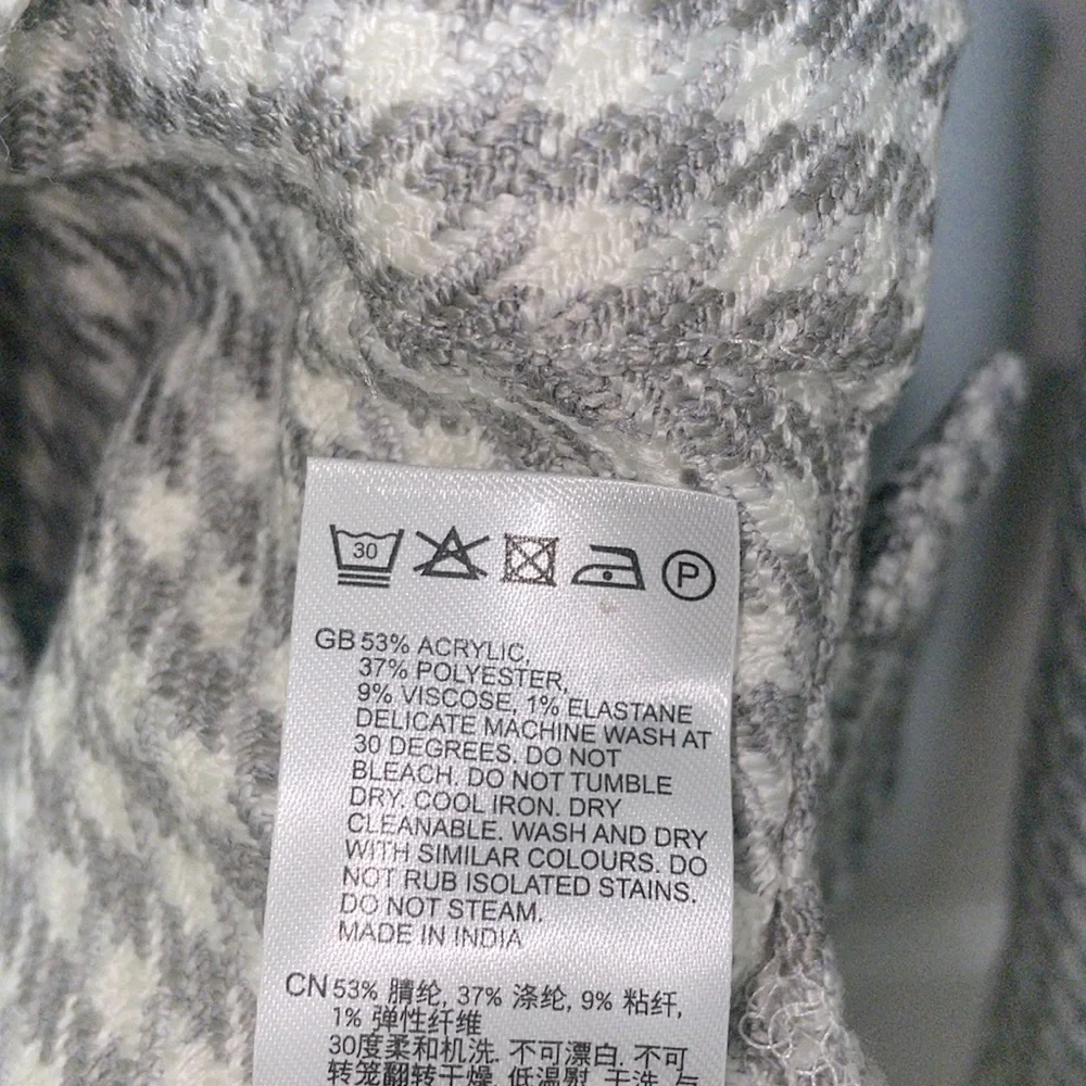 NWT REISS Naqua Dogtooth Twill Overshirt - Picture 12 of 12